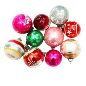 Vintage Shiny Brite Christmas Ornaments